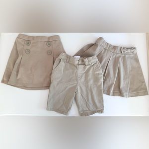 The Children’s Place Uniform Bottoms Skirt, Shorts, and Skort